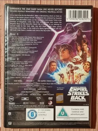 Caja Metálica Star Wars Trilogía Original DVD