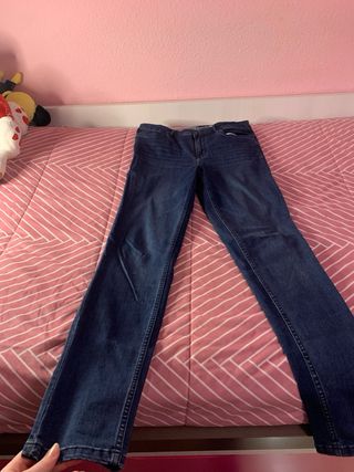 Pantalones vaqueros tiro alto talla M