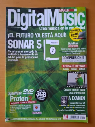 Lote de revistas Digital Music Maker