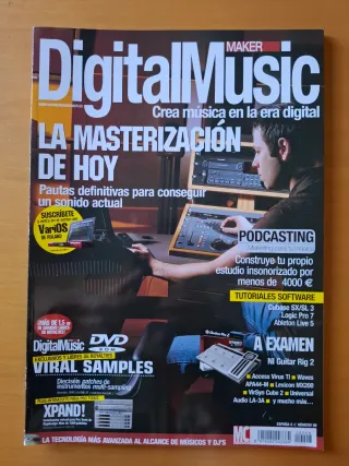 Lote de revistas Digital Music Maker