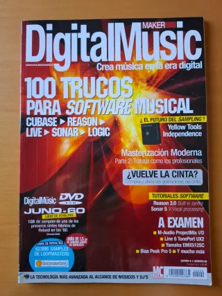 Lote de revistas Digital Music Maker