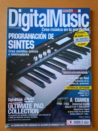 Lote de revistas Digital Music Maker
