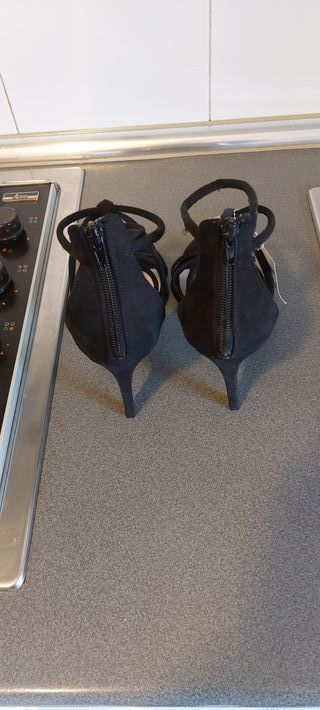 Sandalias Tino Gonzalez Tacon Alto Talla 40