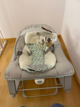 Hamaca para bebé con arco de juegos