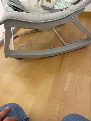 Hamaca para bebé con arco de juegos