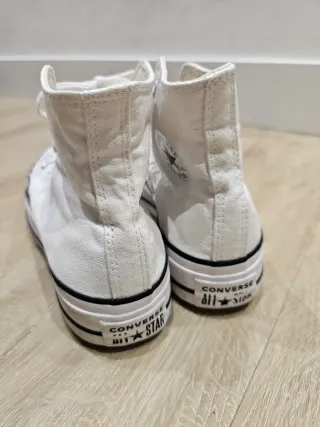 Converse Blancas Plataforma