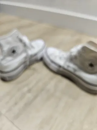 Converse Blancas Plataforma