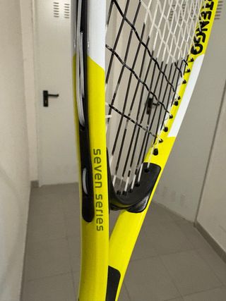 Raqueta de Squash Amarilla