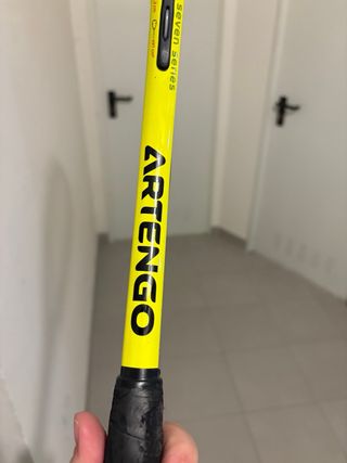 Raqueta de Squash Amarilla