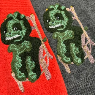 Dior x Otani workshop jersey red ( rojo).