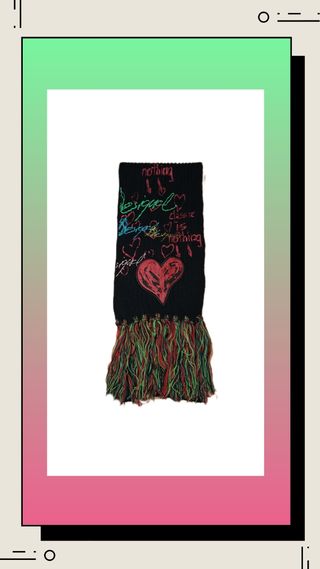 BUFANDA DESIGUAL. IMPECABLE