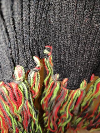 BUFANDA DESIGUAL. IMPECABLE