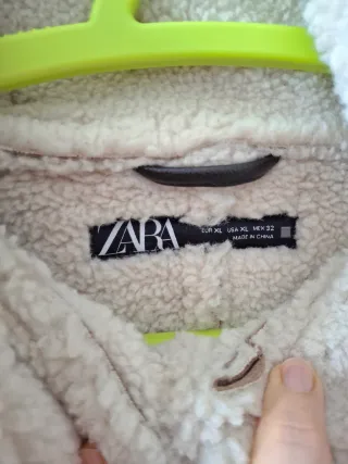 Zara Cappotto Montone/montgomery