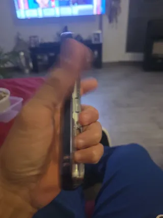 Funda iPhone Transparente Dorado