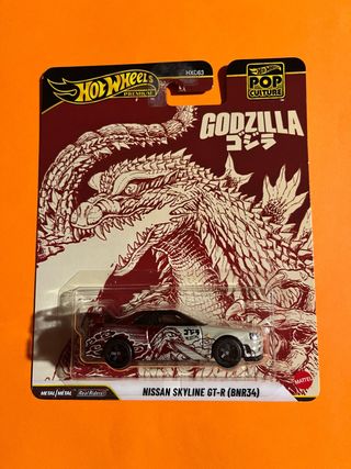 Hot Wheels Premium Godzilla Nissan Skyline GT-R