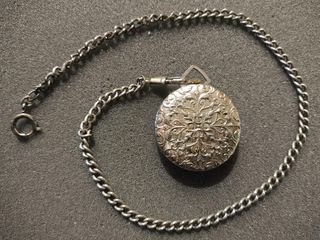 Orologio da tasca vintage Lucerne con catena