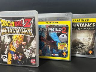 Juegos PS3: Dragon Ball Z, Uncharted 2, Resistance