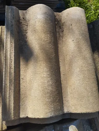 Tejas de hormigón 80m2