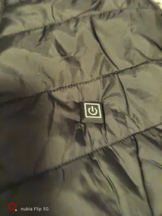 Chaleco Calefactable Negro