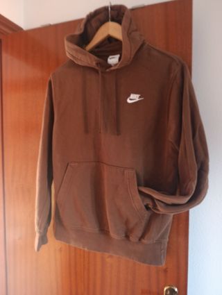 Sudadera Nike Marrón Mocha Talla S (Hoodie)
