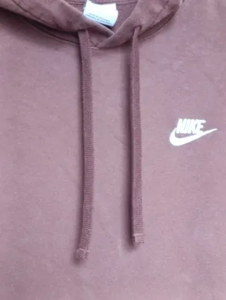 Sudadera Nike Marrón Mocha Talla S (Hoodie)