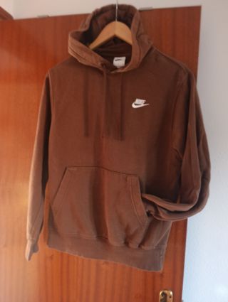Sudadera Nike Marrón Mocha Talla S (Hoodie)