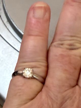 Anillo Oro 18k Diamante Natural 0.70 Ct VS2