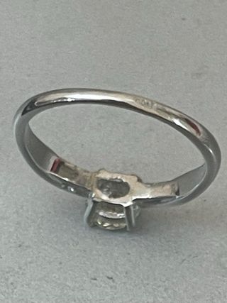 Anillo Oro 18k Diamante Natural 0.70 Ct VS2