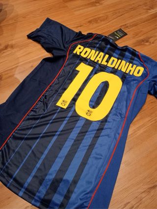 Camiseta Retro FC Barcelona Ronaldinho