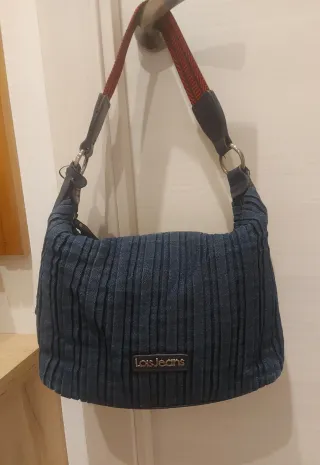 Bolso de Hombro Lois Jeans Azul