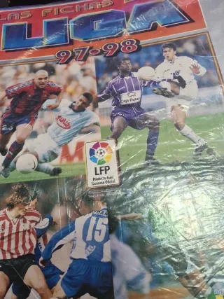 Lote Álbum Liga 97-98 + Fichas Liga 2005/94-95