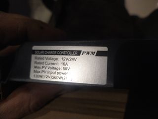 Controlador Carga Solar USB