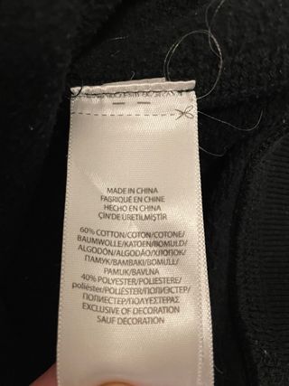 Sudadera chica Polo Ralph Lauren Negra Talla L