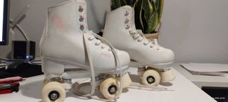 Patines Oxelo 4 Ruedas Blancos Talla 36