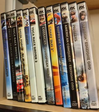 Lotto Giochi PC FX COME NUOVI