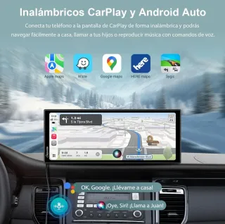 Carpuride W125P Pantalla Apple CarPlay Android
