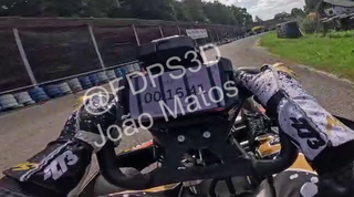 Soporte Kart para teléfono móvil y RaceBox Mini