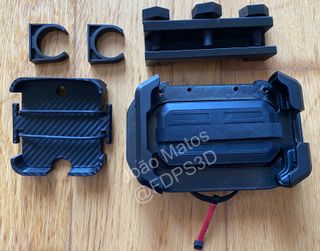 Soporte Kart para teléfono móvil y RaceBox Mini