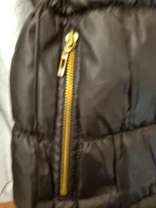 Anorak plumífero marrón mujer Talla S