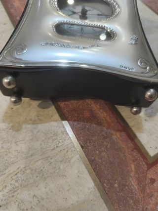 Orologio da tavolo pendolo Argento