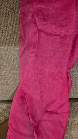 Pañuelo Loewe Rosa y Marrón