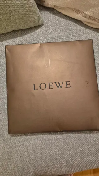 Pañuelo Loewe Rosa y Marrón