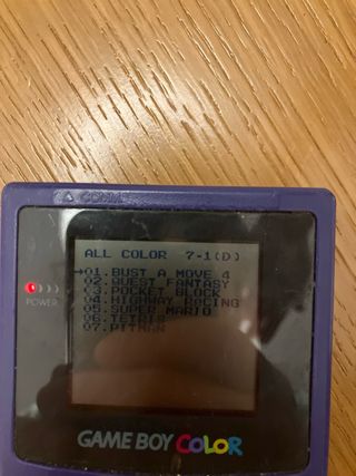 Vari giochi per Game Boy Color