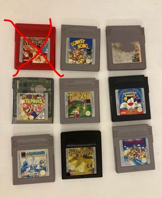Juegos diversos de Game Boy color