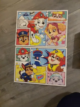 2 Puzzles Paw Patrol 20 piezas Clementoni