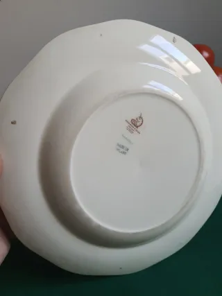 Piatto vintage Wedgwood floreale