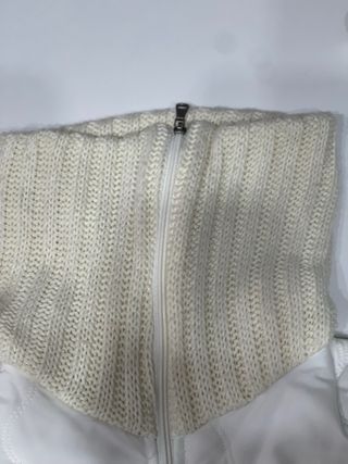 Piumino cappotto bianco