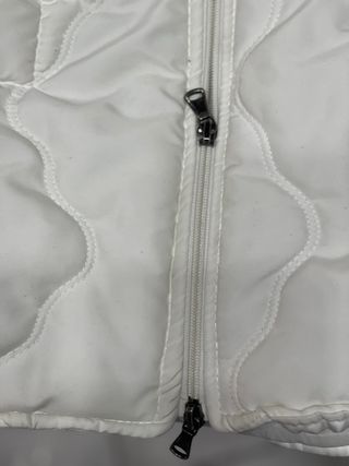 Piumino cappotto bianco