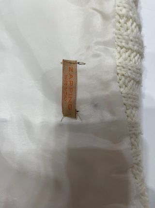 Piumino cappotto bianco