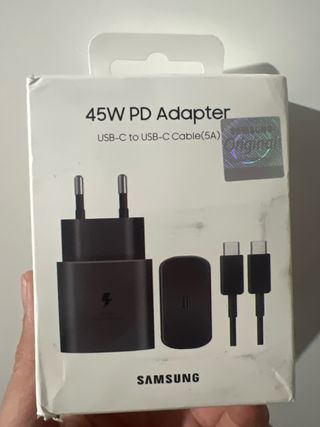 Cargador Samsung 45W PD Carga Rápida Original